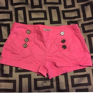 Express shorts size 0